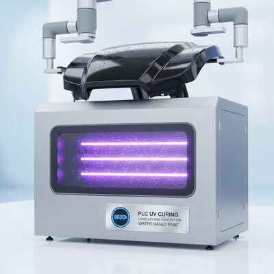 เครื่องปรับปรุง UV PLC การป้องกันยาวนาน สีที่ใช้น้ํา มีอายุไฟ 8000 ชั่วโมง