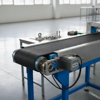 เครื่องขนย้ายเข็มขัดด้วยเข็มขัดยางอัตโนมัติและ servo มอเตอร์เพื่อประโยชน์
