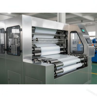 1800*1000*1200mm เครื่องเคลือบความเร็วสูง กว้างม้วน 200-400mm ครบครันเคลือบ