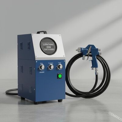 เครื่องไฟฟ้า 220V / 50Hz อุปกรณ์เคลือบสเปรย์อุตสาหกรรมที่ใช้พลังงาน 2KW