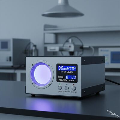 90mw/cm2 แหล่งความเข้มข้น UV ด้วยความแม่นยําการควบคุมเวลา ± 1 นาทีสําหรับอุตสาหกรรม