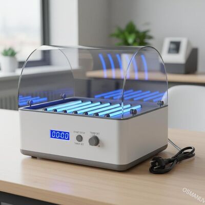 เครื่องฉายแสง UV AC220V ด้วยระยะควบคุมเวลา 0-99 นาที