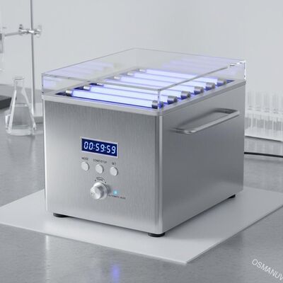 เครื่องฉายรังสี UV เหล็กไร้สแตนเลส ด้วยระบบควบคุมเวลา 1000W อัตโนมัติ