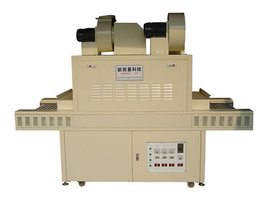 เครื่องบ่มพื้น Uv หนา 18KW 1.5 มม. พร้อมสายพานตาข่ายเทฟลอน