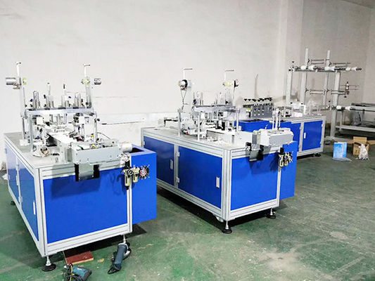 เครื่องทำมาสก์หน้าผ่าตัด ISO9001 20KW / สายการผลิตหน้ากากผ่าตัด