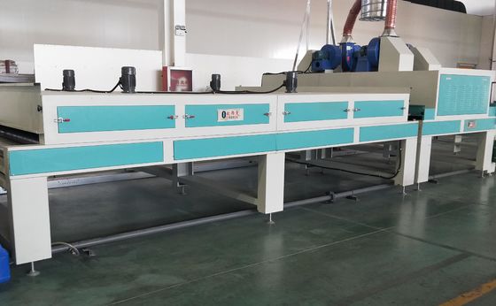 Spot Grass Green UV Coating Line / เครื่อง Uv พิมพ์อัตโนมัติ ISO9001 1320mm