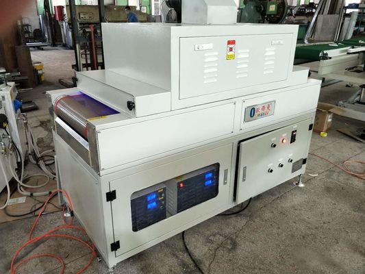 ความเร็วการรักษา 1-10m/min ระบบการรักษา LED UV พร้อมระบบทําความเย็นด้วยอากาศเพื่อการรักษาความละเอียด