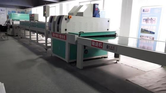 เครื่องเคลือบ UV ป้องกันความหนา / เครื่องบ่ม Uv W1300mm 6mm