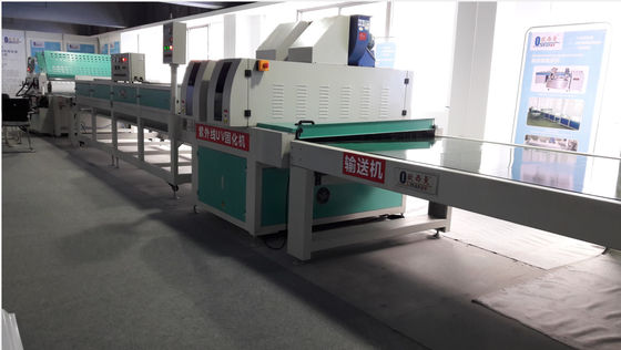 แผ่นเหล็ก 1.5 มม. 2.2KW สายพานลำเลียงดิจิตอลสปอต Uv Reverse Roll Coater