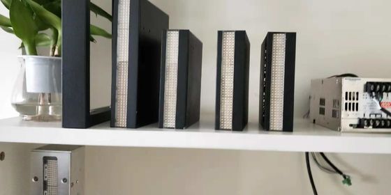 1 ปี ระบบรักษาความแข็งด้วยแสง UV LED ความเร็วในการรักษา 1-10m/min