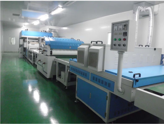 เครื่องเคลือบยูวีเคลือบวานิช 2.5m PVC Conveyor