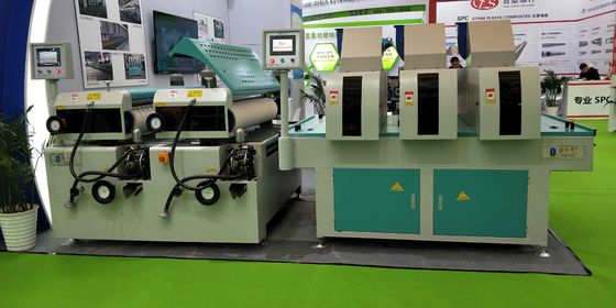 เครื่องผลิตโรลเลอร์คอนเวอเรอร์เคลือบถุงยางด้วยถุงยางขนาด 200-400 มม
