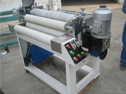 เครื่องเคลือบ UV ม้วนคู่ความกว้าง 620 มม. 10KW สำหรับพื้น