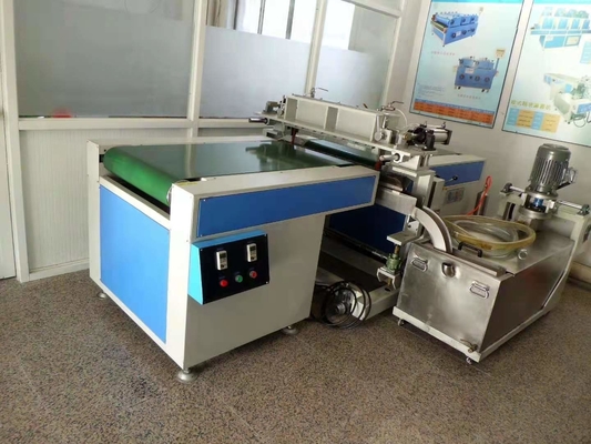 50m / Min 920mm ความกว้าง UV Curtain Coater สำหรับวัสดุรองเท้าฟองน้ำ EVA PE