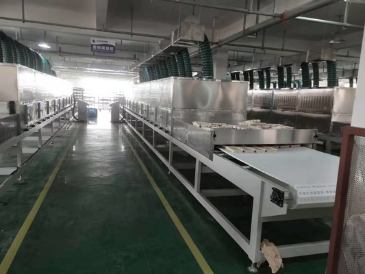 เครื่องแห้งไมโครเวฟ 30KW ความจุ 1-10T/H เวลาแห้ง 2-6 ชั่วโมง