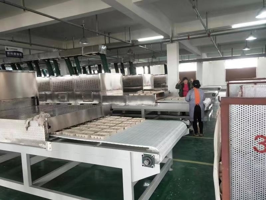 เครื่องแห้งไมโครเวฟ 30KW ความจุ 1-10T/H เวลาแห้ง 2-6 ชั่วโมง