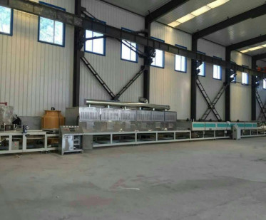 โหมดควบคุม PLC เครื่องแห้งไมโครเวฟระยะว่างสําหรับ 1-10T / h ความจุในความต้องการสูง