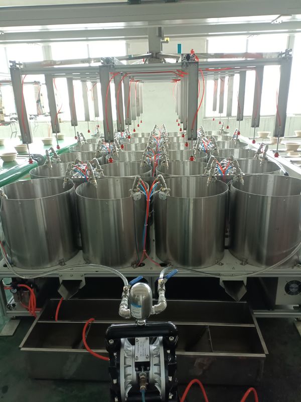 สายเคลือบสปินภายในสําหรับผลิตภัณฑ์การพิมพ์ผง - เครื่องเคลือบความละเอียดแบบอัตโนมัติเต็ม