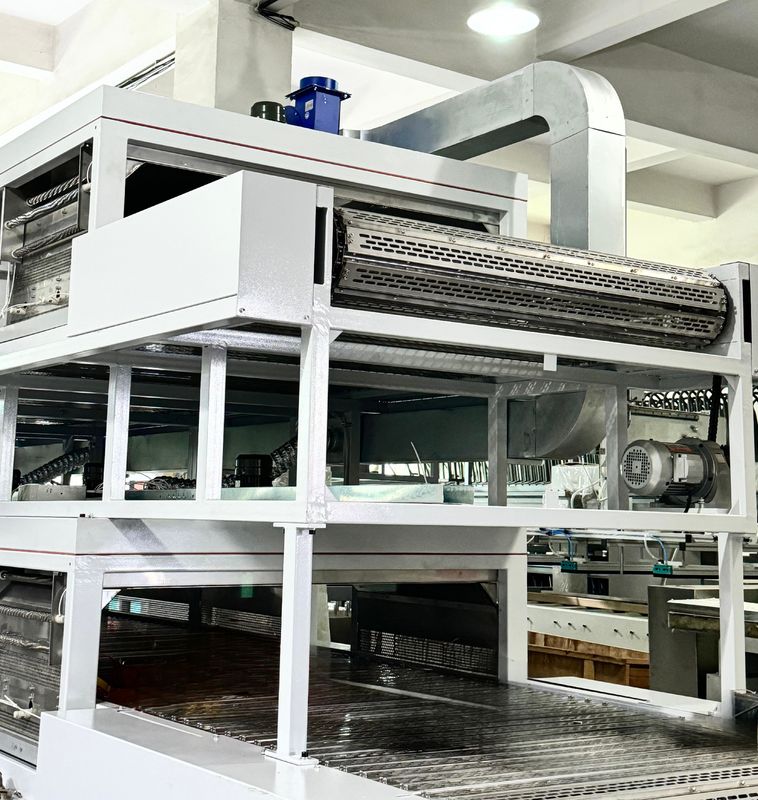 Customized Double-Layer Natural Gas Drying Production Line for Furniture Panels and Pulp Molding