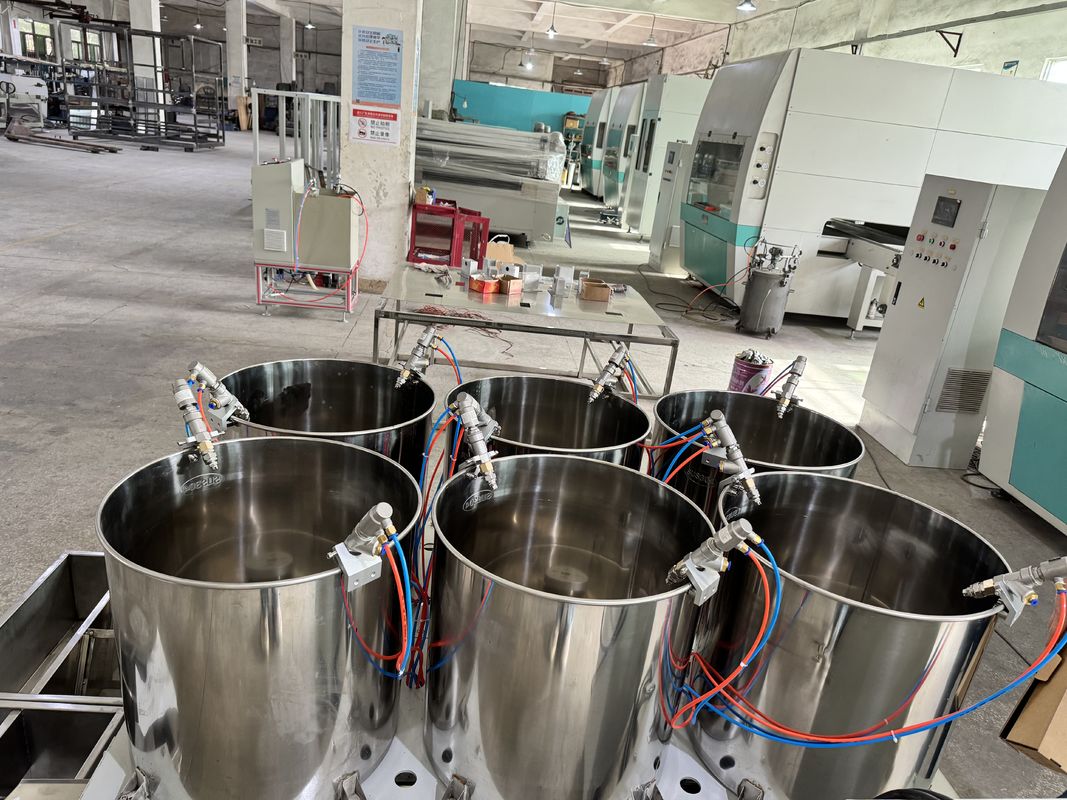 ระบบเคลือบแบบหมุนความเร็วสูงสำหรับเครื่องใช้บนโต๊ะอาหาร | การเคลือบภายในสำหรับการผลิตจำนวนมาก