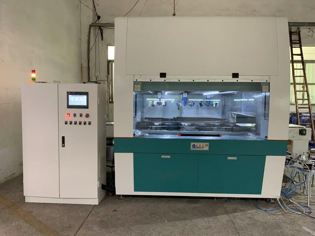 เครื่องฉีดแบบกลับกัน 360 องศา สําหรับผิวเคลือบผงผงและแผ่นเฟอร์นิเจอร์ - เส้นทางฉีดที่สามารถปรับเปลี่ยนได้