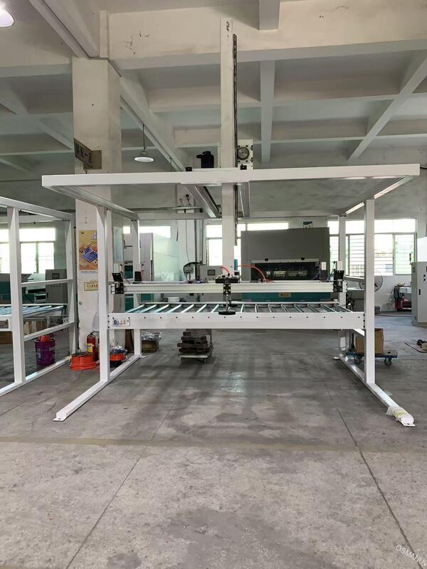 หุ่นยนต์โครงสำหรับตั้งสิ่งของสำหรับงานหนักสำหรับการจัดการแผงและแม่พิมพ์เยื่อกระดาษ | ระบบอัตโนมัติการขนถ่าย/ขนถ่ายสินค้าที่มีน้ำหนักบรรทุกสูง