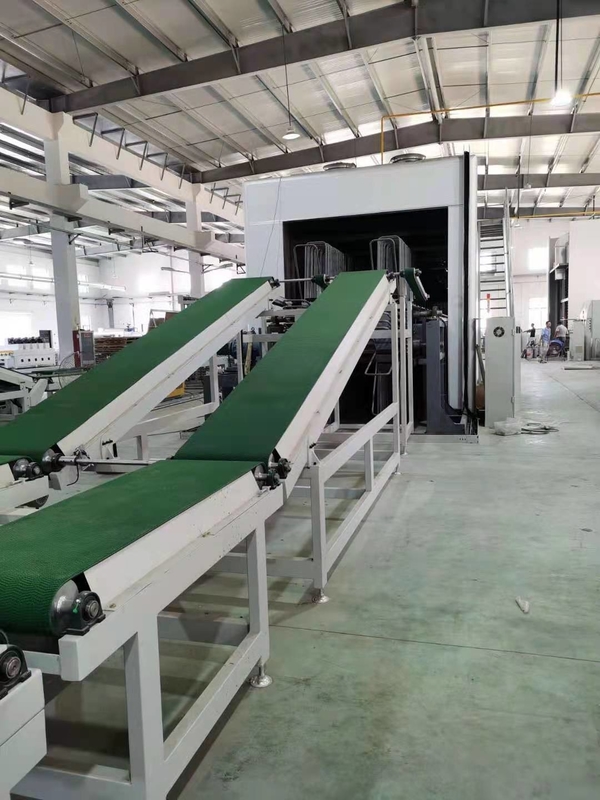 เครื่องเคลือบพื้น UV เครื่องทำความร้อนด้วยก๊าซธรรมชาติที่ผ่านการรับรอง ISO9001 0.1 - 1m / min