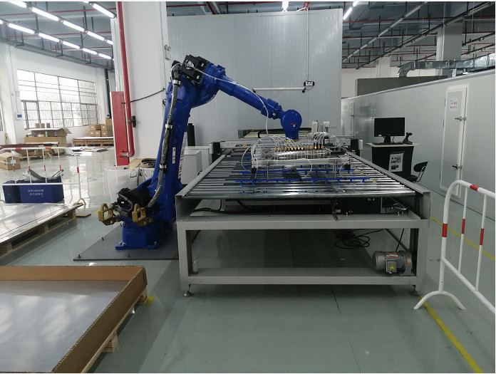 0-180° เครื่องเคลือบสเปรย์ พร้อมระบบควบคุม PLC/HMI สําหรับความหนาของเคลือบ 0.1-3mm
