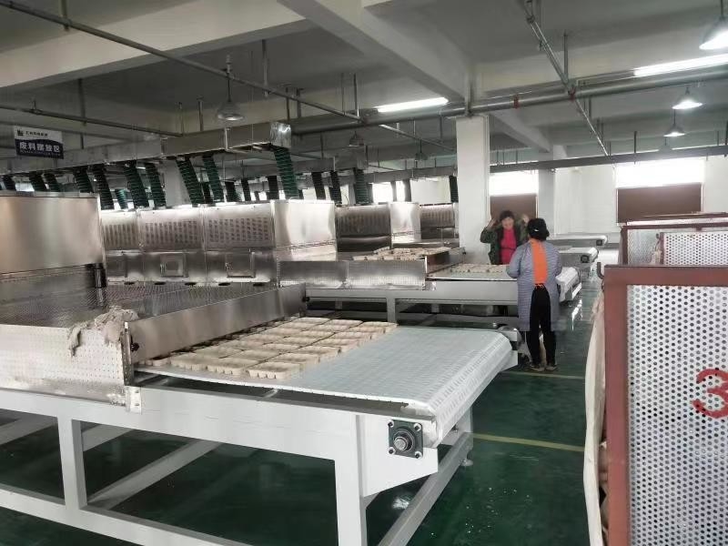 เครื่องแห้งไมโครเวฟ 30KW ความจุ 1-10T/H เวลาแห้ง 2-6 ชั่วโมง