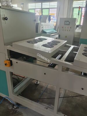 Professional 400mm Scrape Coating Machine 0.1-10m/Min Automatic Rewinding