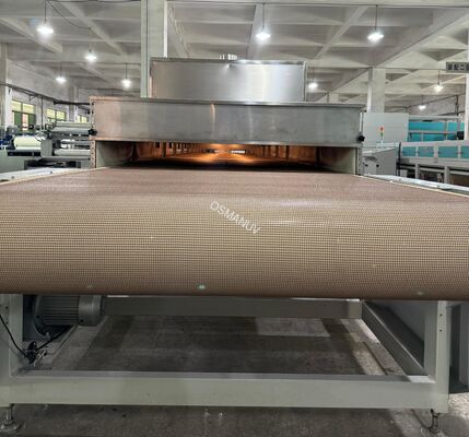 Industrial Microwave Drying Oven with Continuous Belt-Type Volumetric Heating and Customizable Power Output