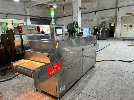 In-Line UV-C Tunnel for High-Speed Sterilization of Transparent Food Packaging