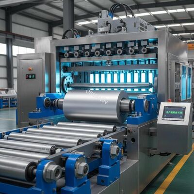 High Precision UV Coating Metal Coil Roll Coating Line with Customizable Width for Industrial Applications