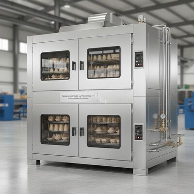 Precision-Controlled Double-Layer Natural Gas Drying Oven for Premium Molded Pulp Products