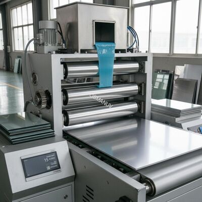 High-Speed Precision Two-Roll Coater for Uniform Coating on Large Panels, Metal Sheets & Glass