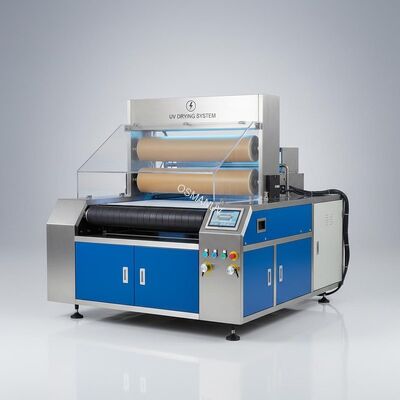 10KW Silicone Roller UV Coating Machine For Digital Print