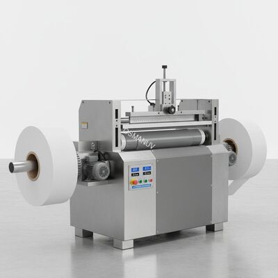 Professional 400mm Scrape Coating Machine 0.1-10m/Min Automatic Rewinding