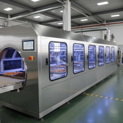 Industrial 380V 10m/Min Food Microwave Dryer Machine For Box Board Soil