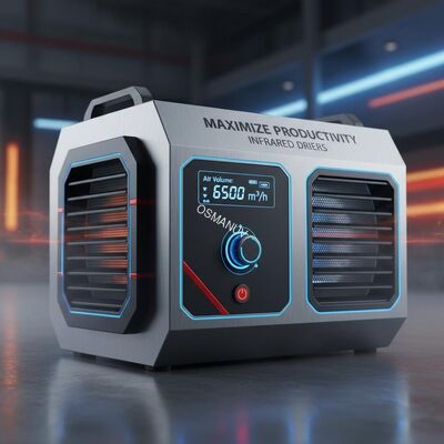 Maximize Productivity with Infrared Driers Air Volume 0-9999m3/h
