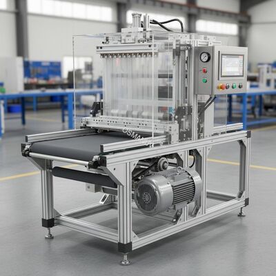 Air Knife Coating And Polishing Curtain Coating Machine With AC Motor