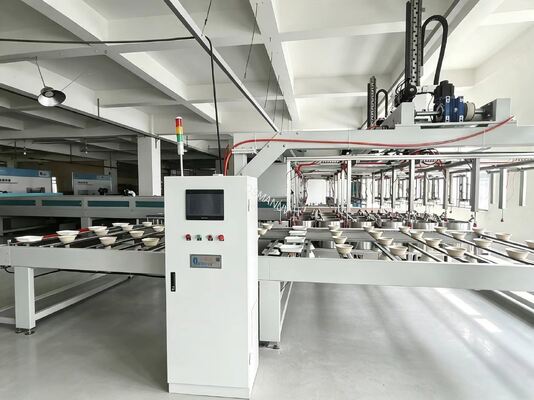 24-Station Rotary Spin Coating Line for Pulp Molding with Fully Customizable Water & Oil Barrier Coating