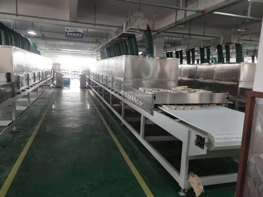 Industrial 380V 10m/Min Food Microwave Dryer Machine For Box Board Soil