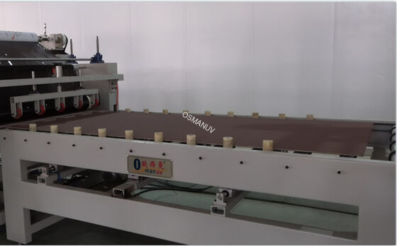 Calcium  Spray Coating Machine / Uv Conveyor Systems 1800mm Length 3.75KW