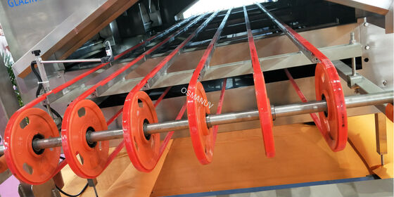 Flexible Chain Conveyor with Customizable Turning Radius, Space-Saving Design, and Energy Efficient Motor for Industrial Automation