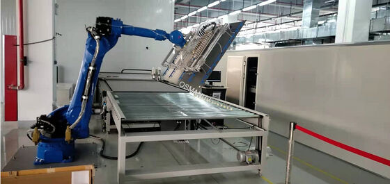 UV Spray Coating Automatic Blanking Machine With Conveyor Systems Length 1800mm
