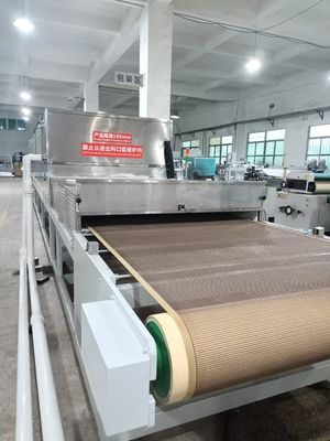 สายการผลิตการแห้งสีแบบไมโครเวฟที่ใช้น้ํา