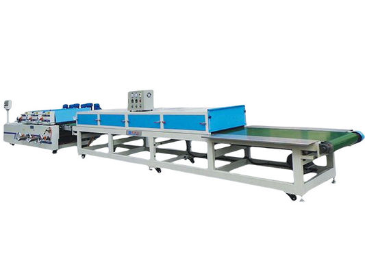 เครื่องเคลือบยูวีเคลือบวานิช 2.5m PVC Conveyor