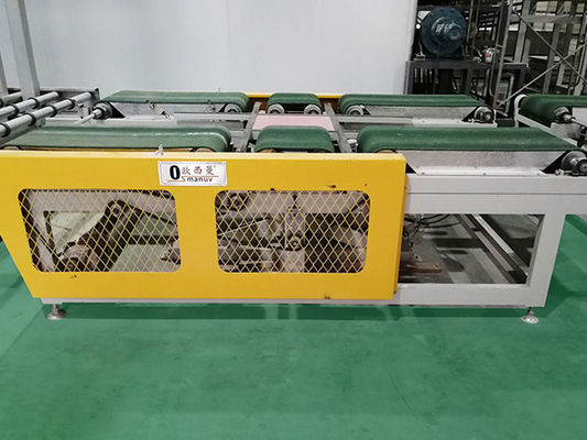 เครื่องเคลือบ UV 90deg ไฟฟ้าหมุนสำหรับแผ่นใยไม้อัดซีเมนต์