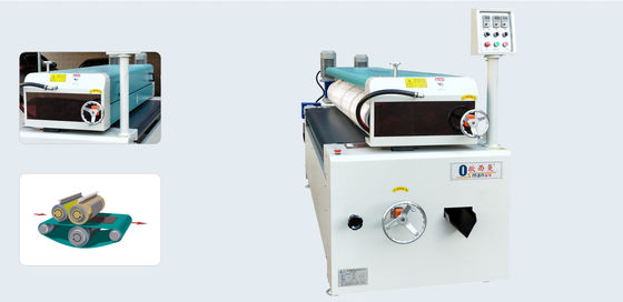 W620mm 3.75KW อุปกรณ์เคลือบลูกกลิ้ง / เครื่องเคลือบ Uv สำหรับไม้