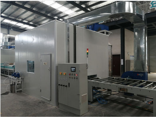 เครื่องฉีดพ่นไฟฟ้าสถิตสำหรับการพิมพ์ดิจิตอล, เครื่องเคลือบ UV Spot แบบดิจิตอลหนา 80 มม. 22KW